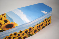 Sunflower Premium Coffin