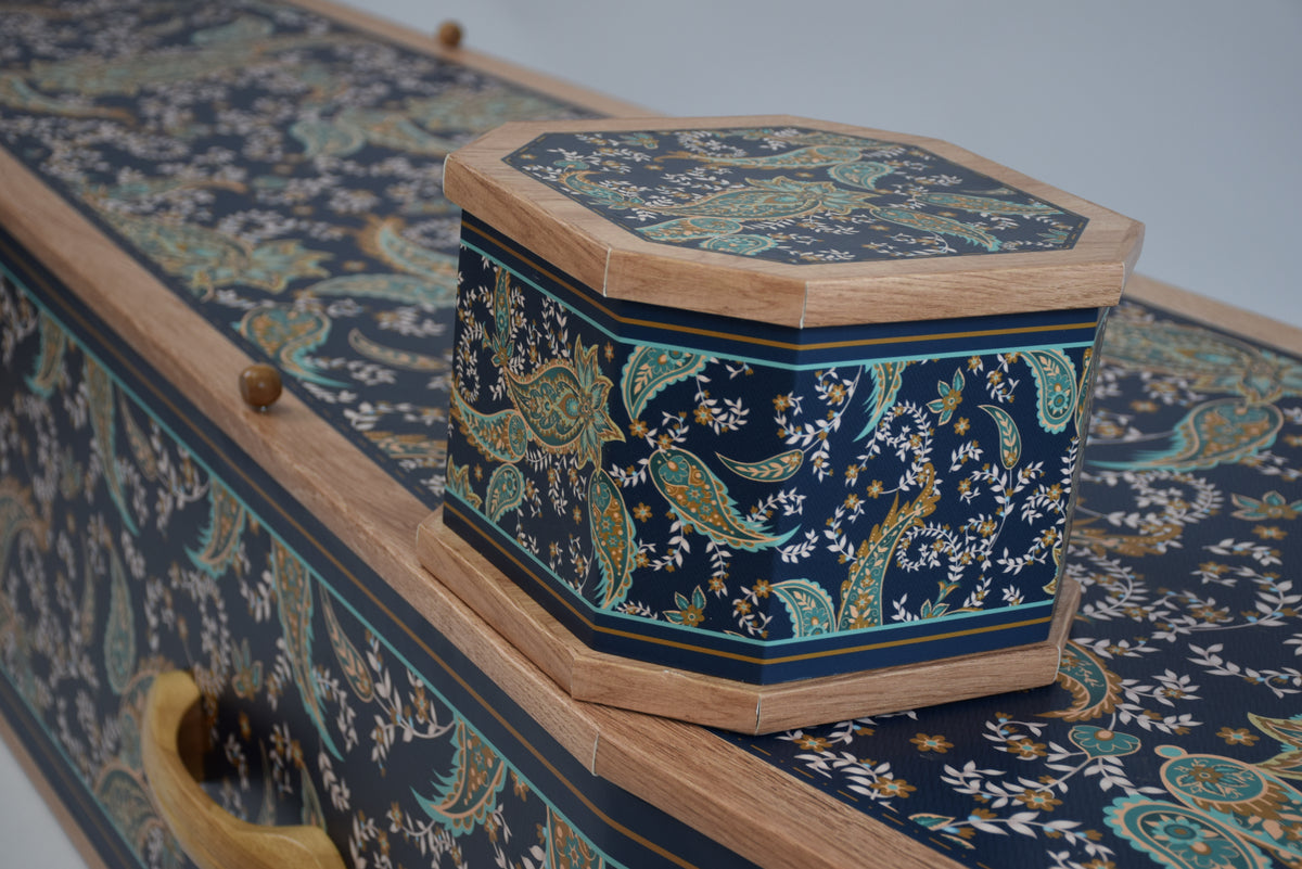 Blue Paisley