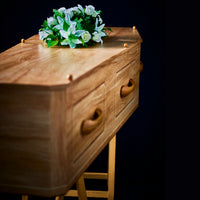 Premium Forest Board Coffin